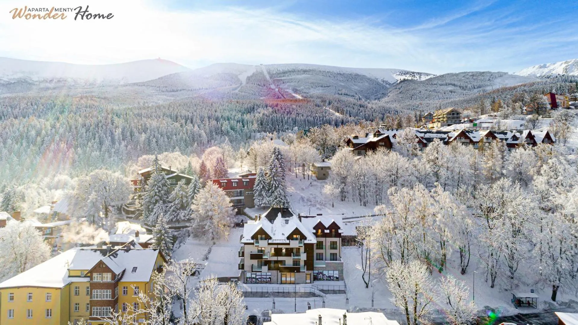Apartament Wonder Home Z Prywatnym Tarasem, Blisko Wyciagow Ski Arena I Winterpol, Aquaparku I Kosciola Wang Karpacz 0*,